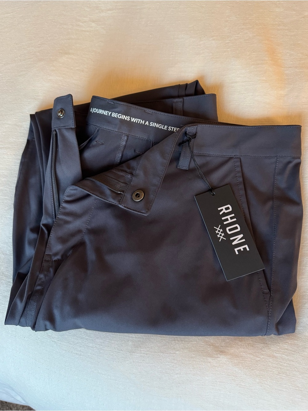 RHONE Men's Computer Pant Slim - Gray Size 36-32L NWT